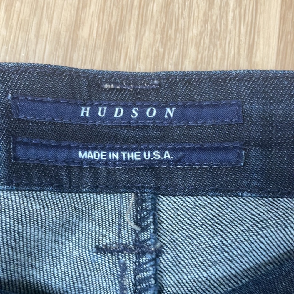 NEVER WORN HUDSONS - Ultra low rise dark blue jeans BRAND NEW. Look amazing